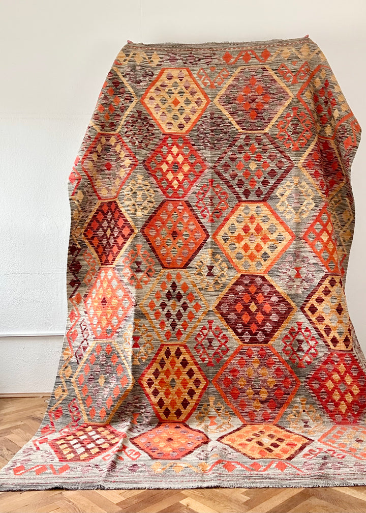 Kelim Teppich 'Shazahir #364'