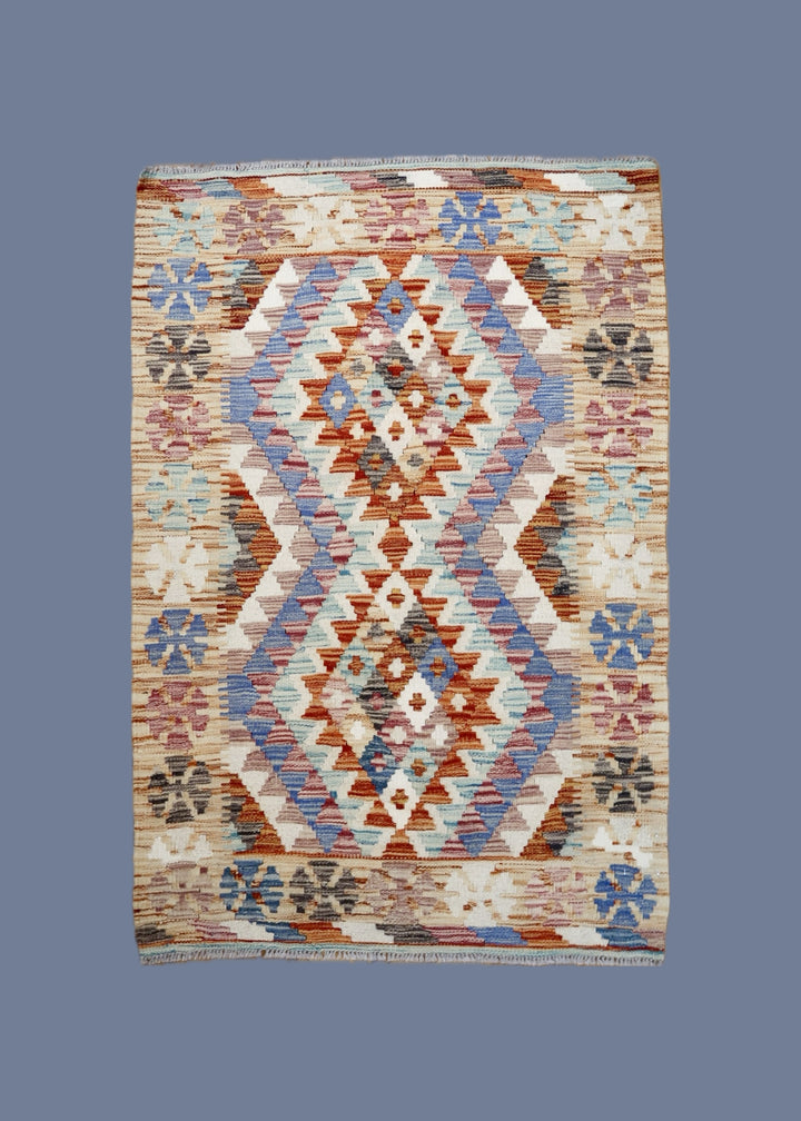 Kilim Teppich 'Shazahir #336'