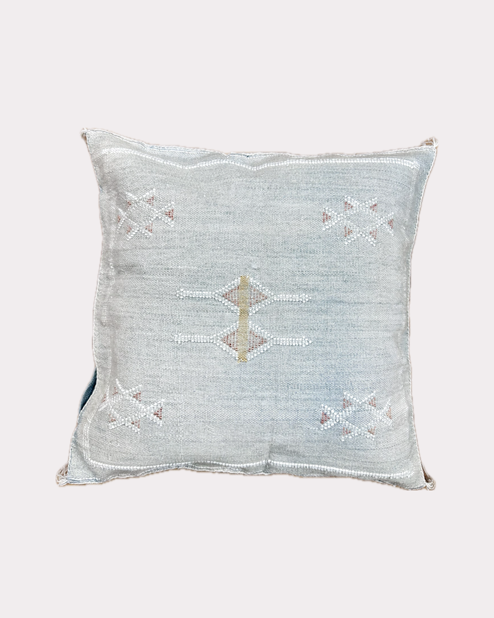 Kissenhülle graublau