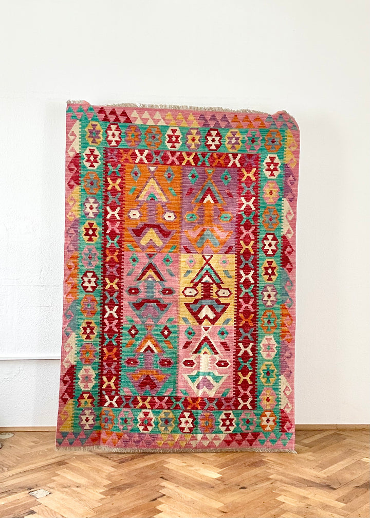 Kelim Teppich 'Shazahir #405'