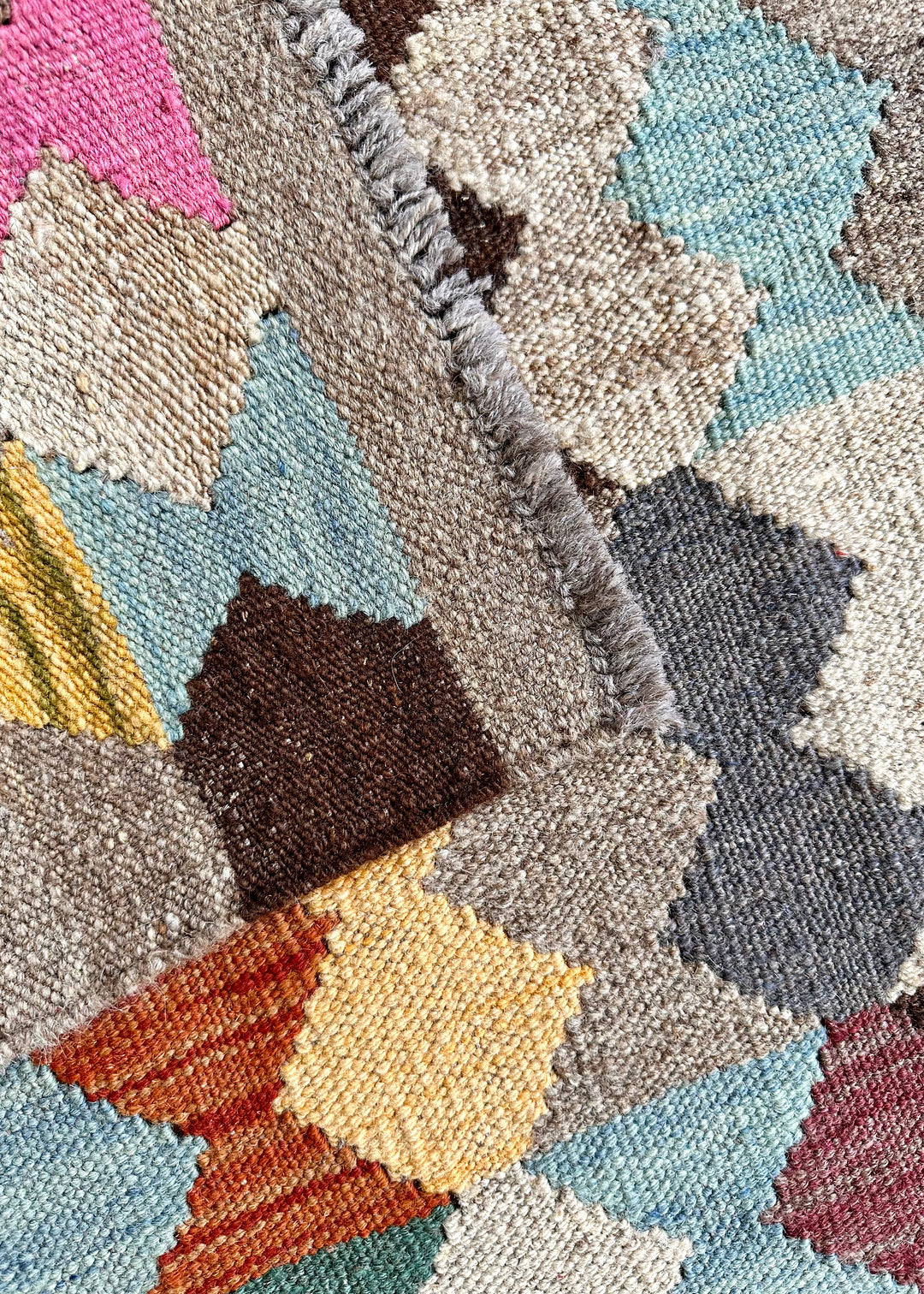 Kelim Läufer Teppich 'Shazahir #408'