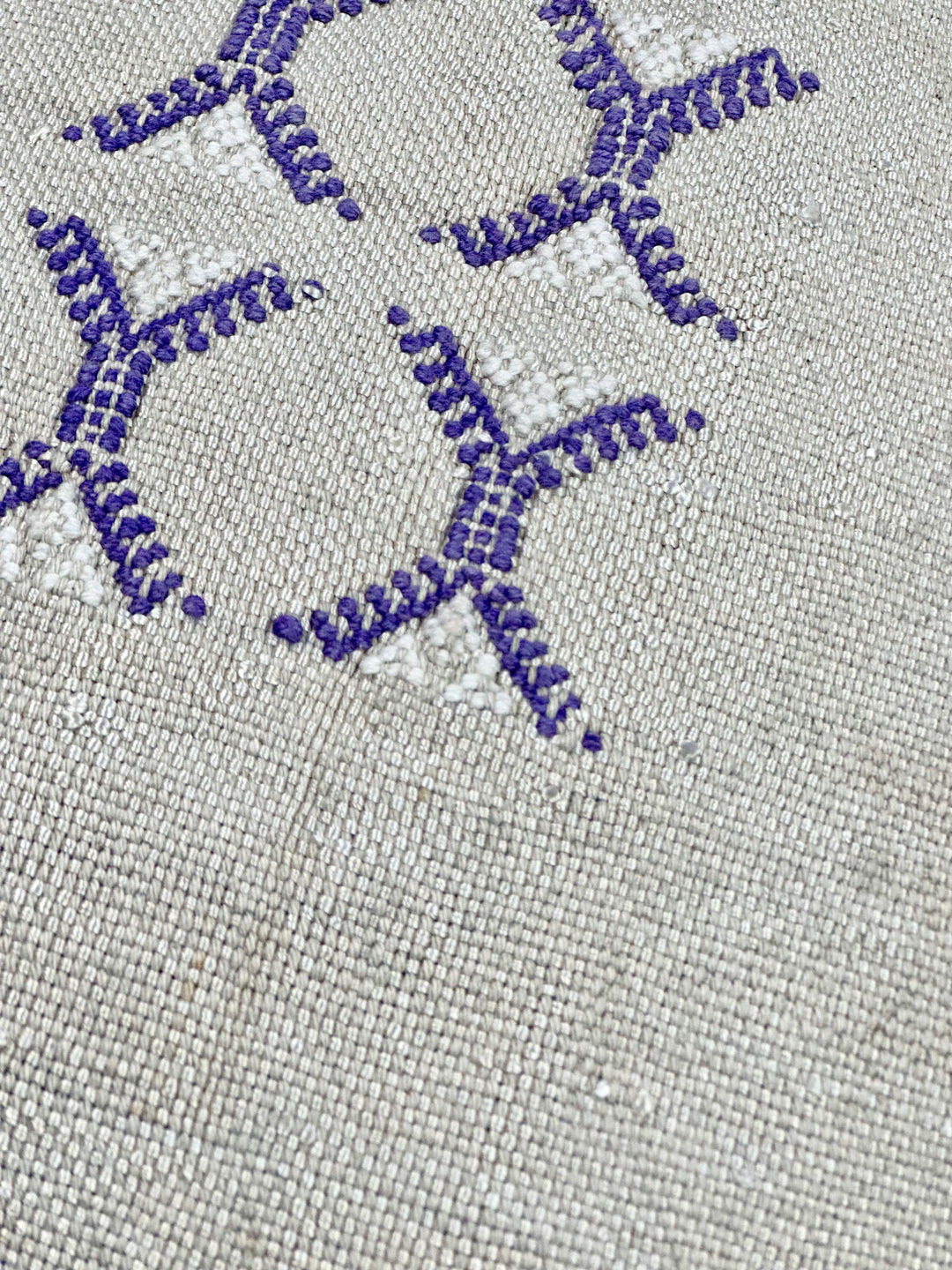 Kissenhülle graublau