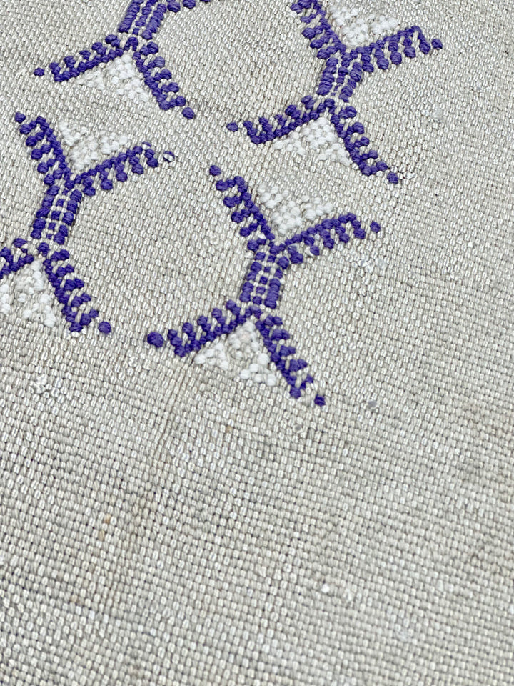 Kissenhülle graublau