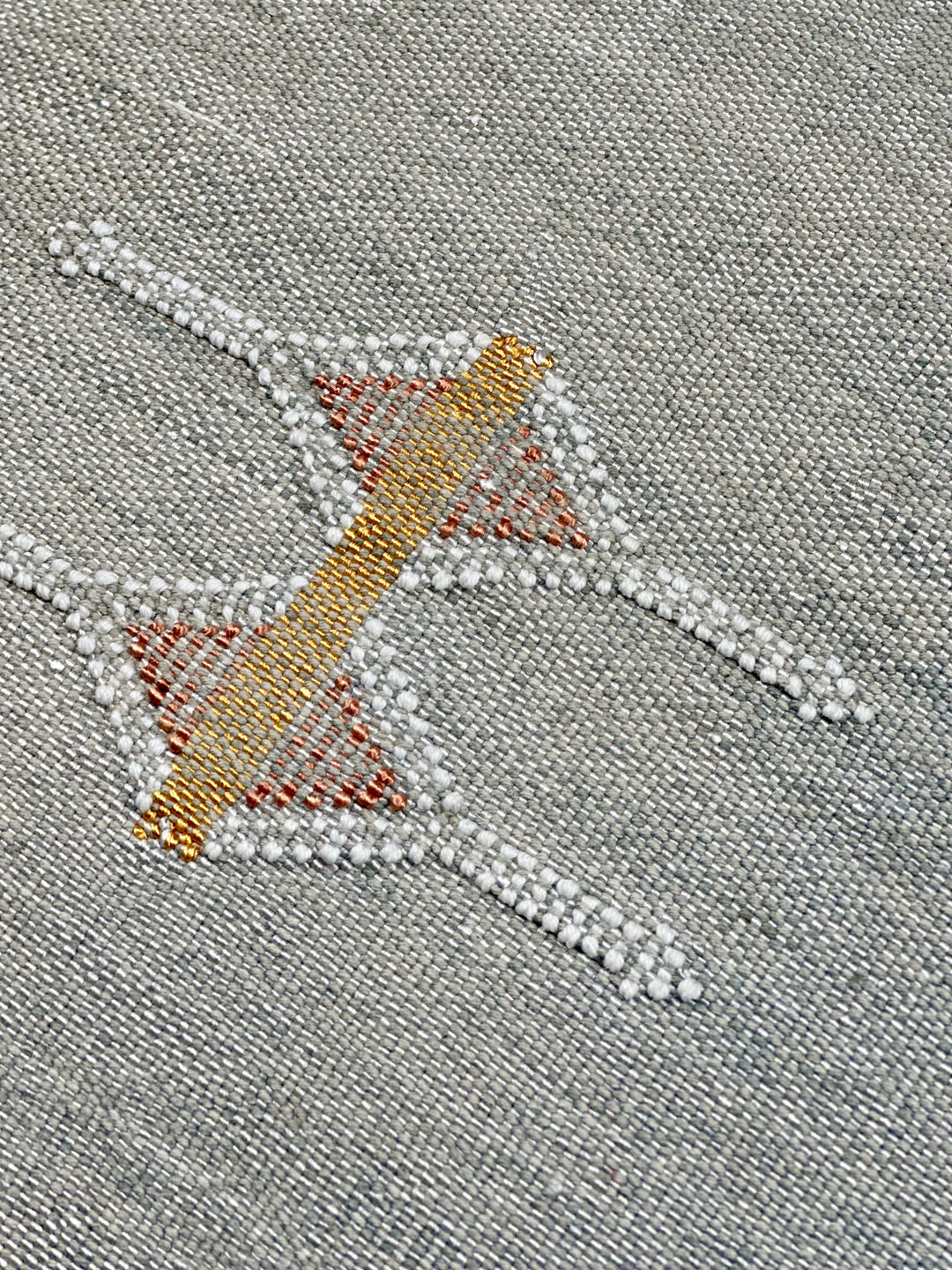 Kissenhülle graublau