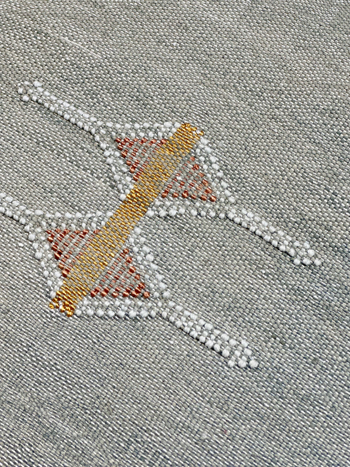 Kissenhülle graublau