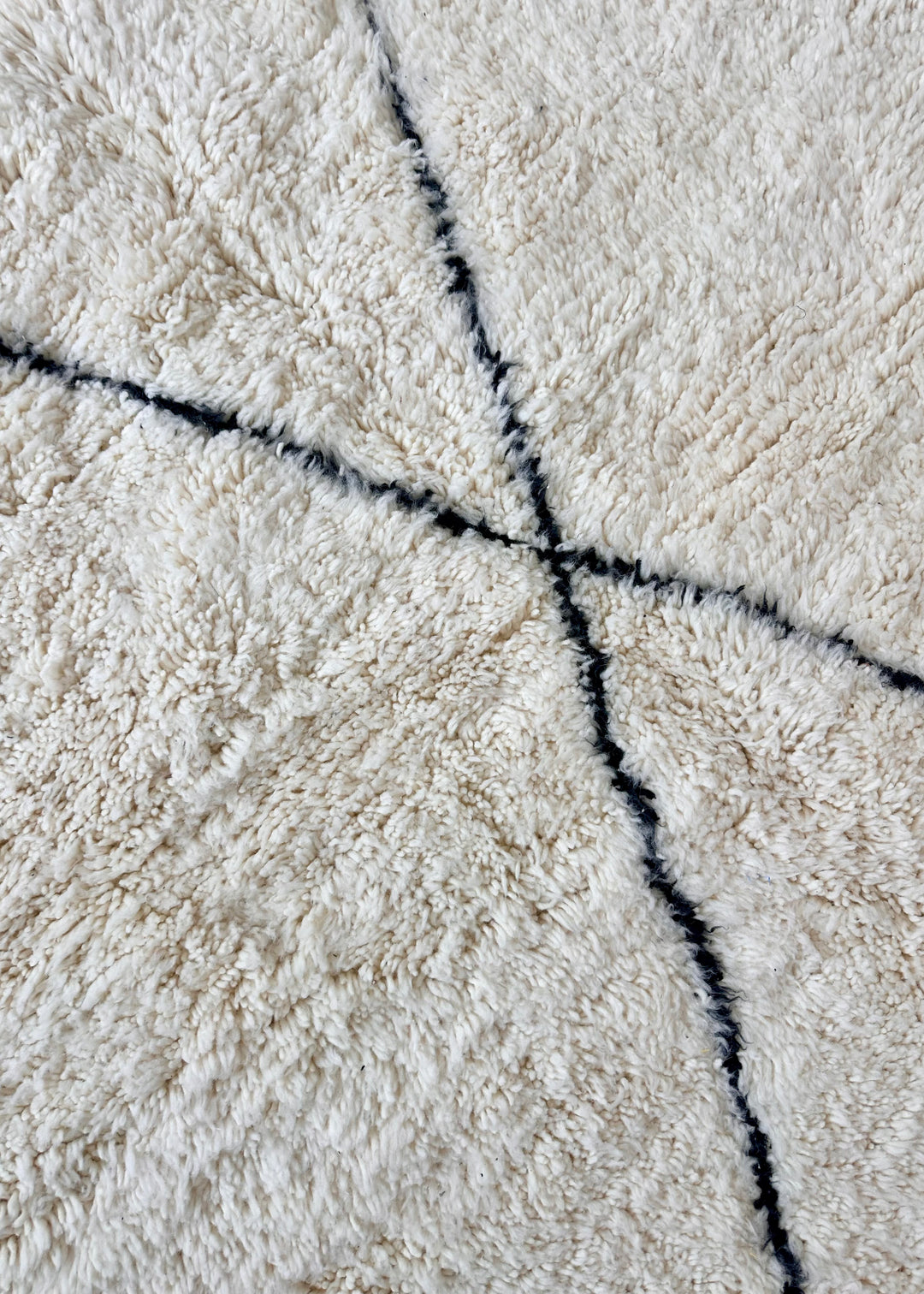 Beni Ouarain Berber carpet 'Damoiselle'