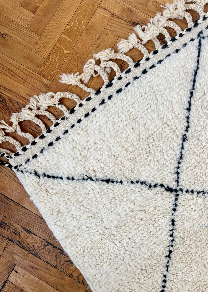 Beni Ouarain Berber carpet 'Meadowsweet'