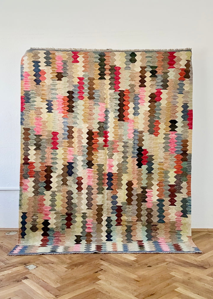Kelim Teppich 'Shazahir #413'