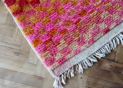 Vintage Berber Teppich <br> 'Le Coucou'