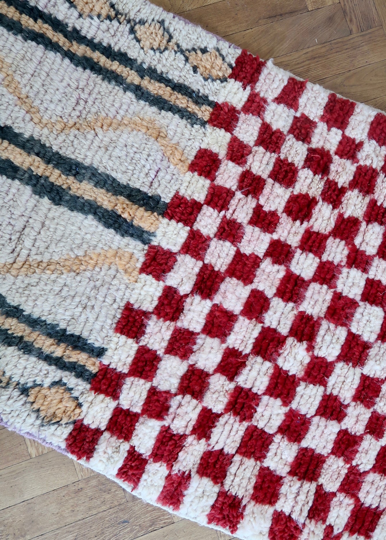 Vintage Berber Teppich <br> 'Le Coucou'
