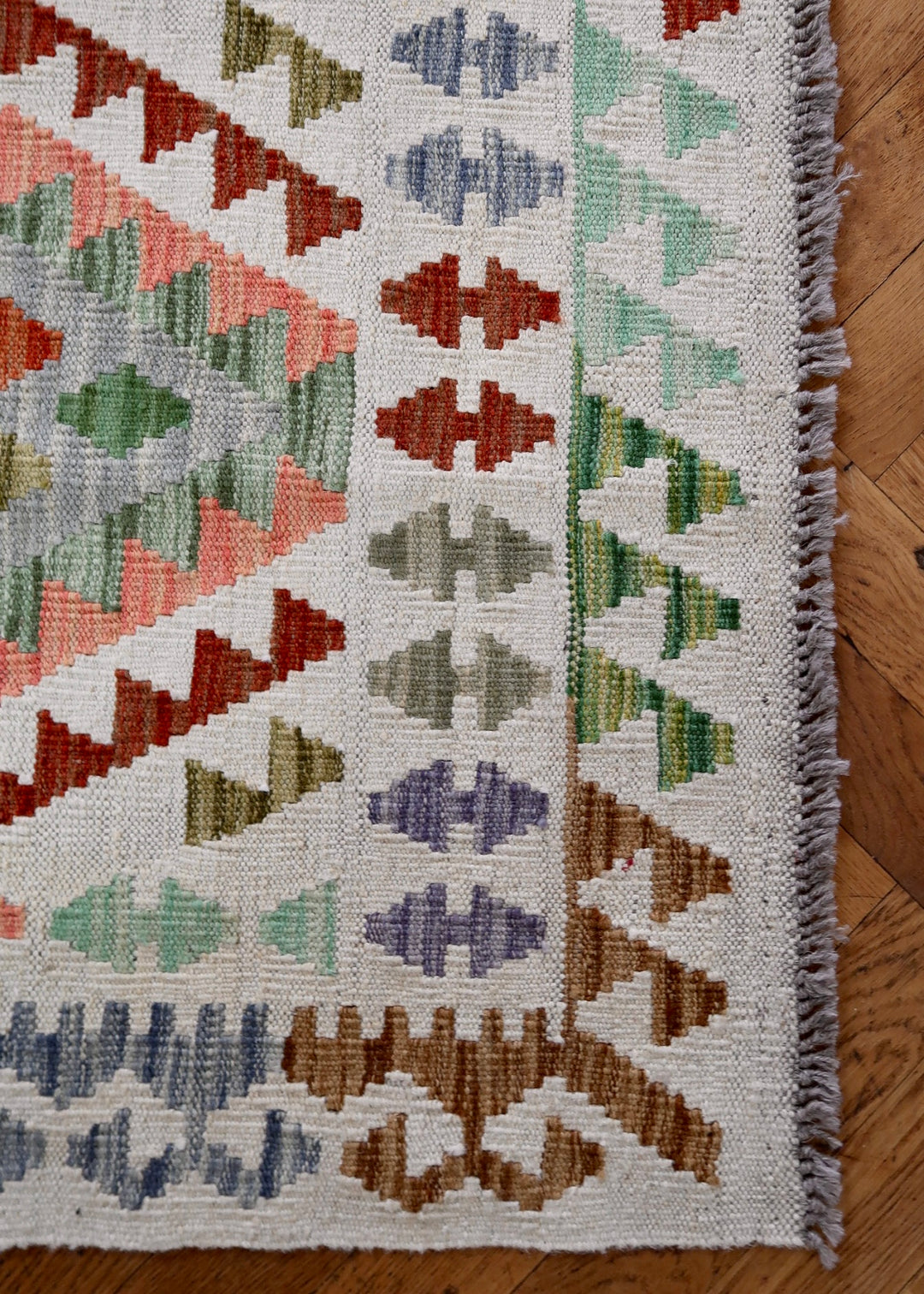 Kilim Läufer Teppich 'Shazahir #307'