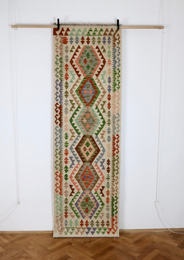 Kilim Läufer Teppich 'Shazahir #307'