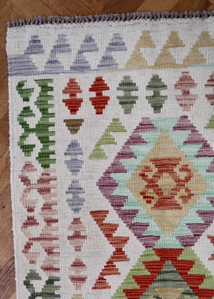 Kilim Läufer Teppich 'Shazahir #307'