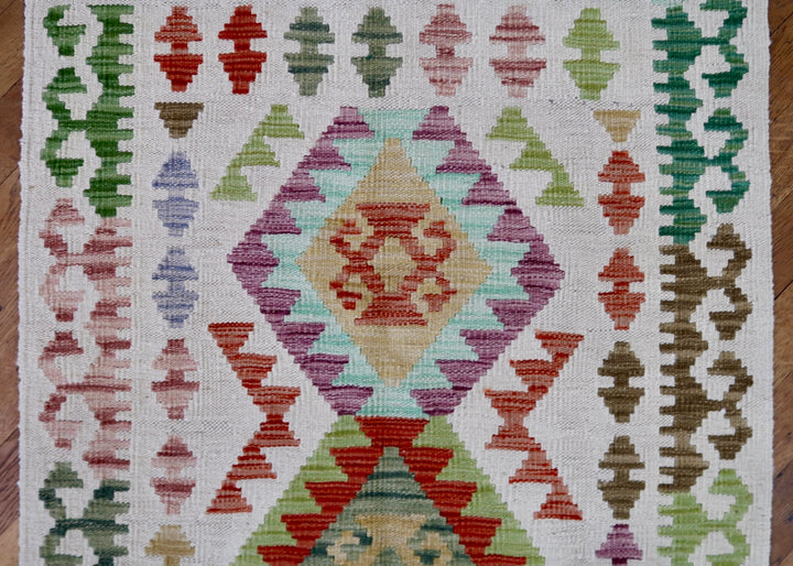 Kilim Läufer Teppich 'Shazahir #307'