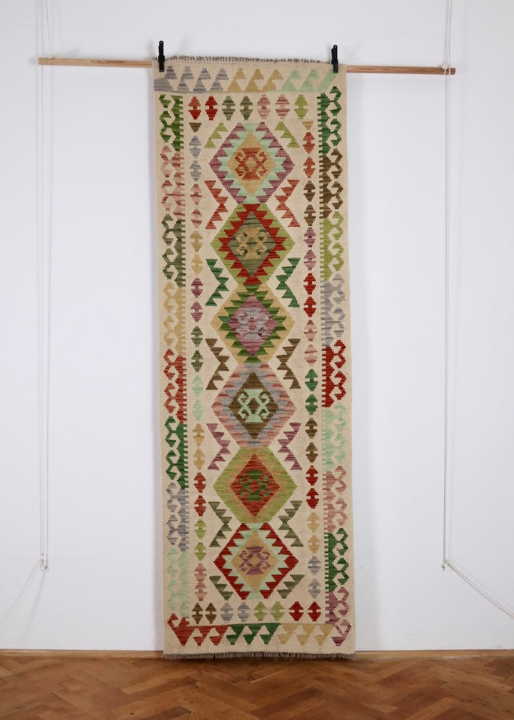 Kilim Läufer Teppich 'Shazahir #307'