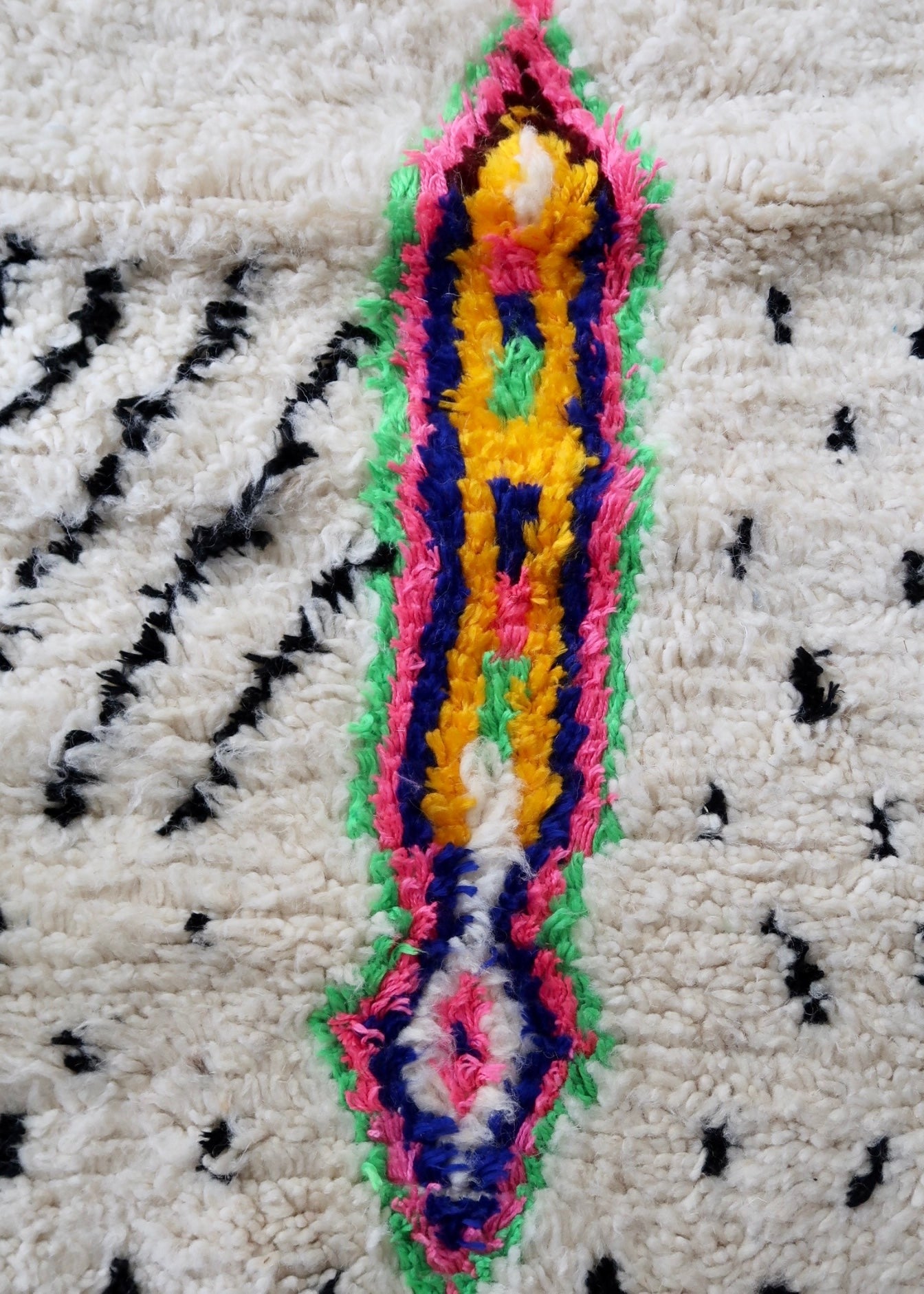 Azilal Berber carpet 'Drip'