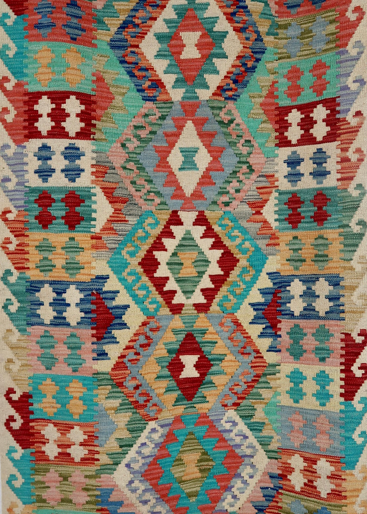 Kilim runner rug 'Shazahir #321'