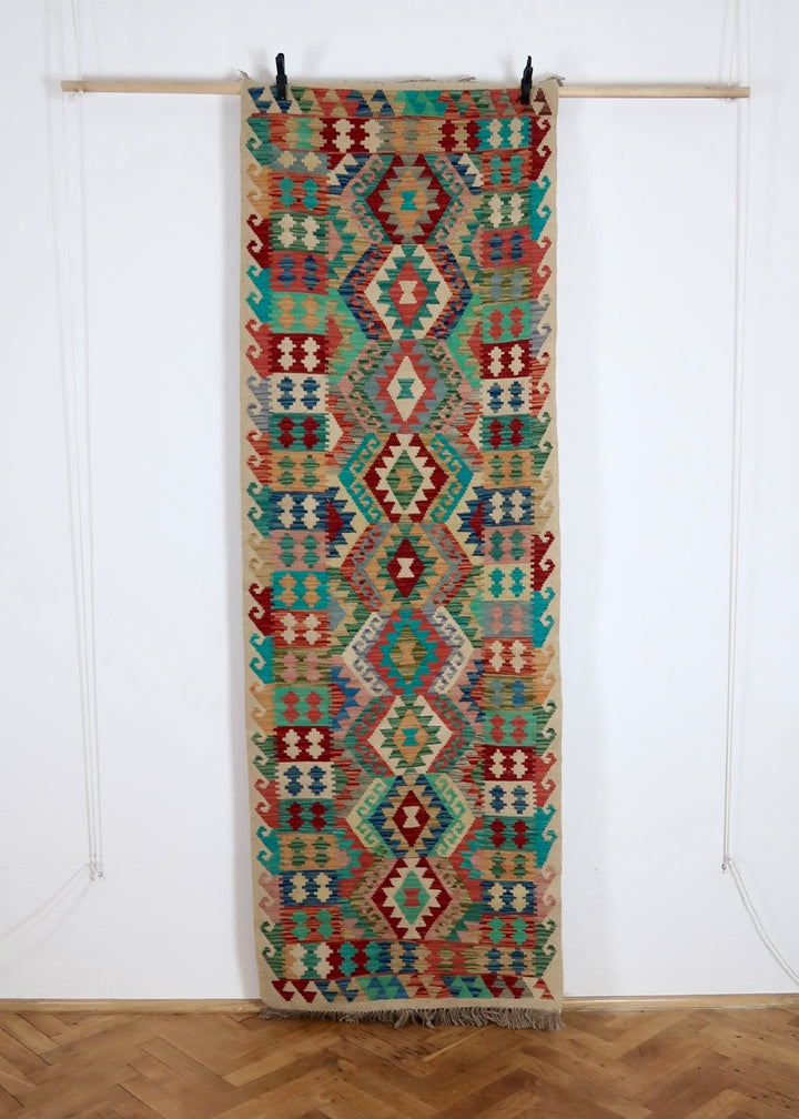 Kilim runner rug 'Shazahir #321'