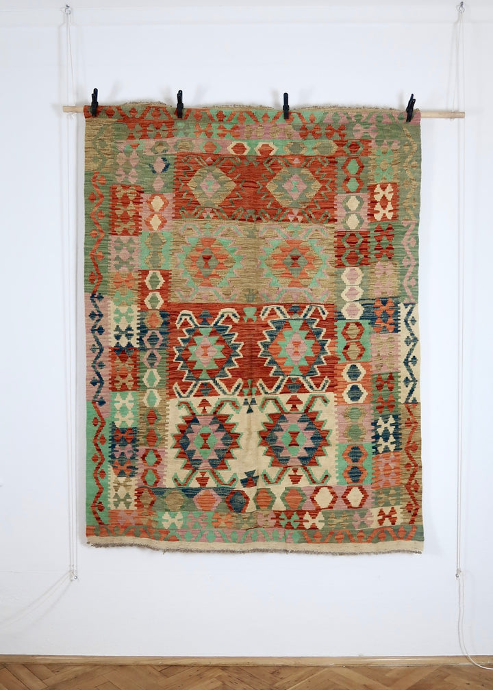 Kilim Teppich 'Shazahir #326'