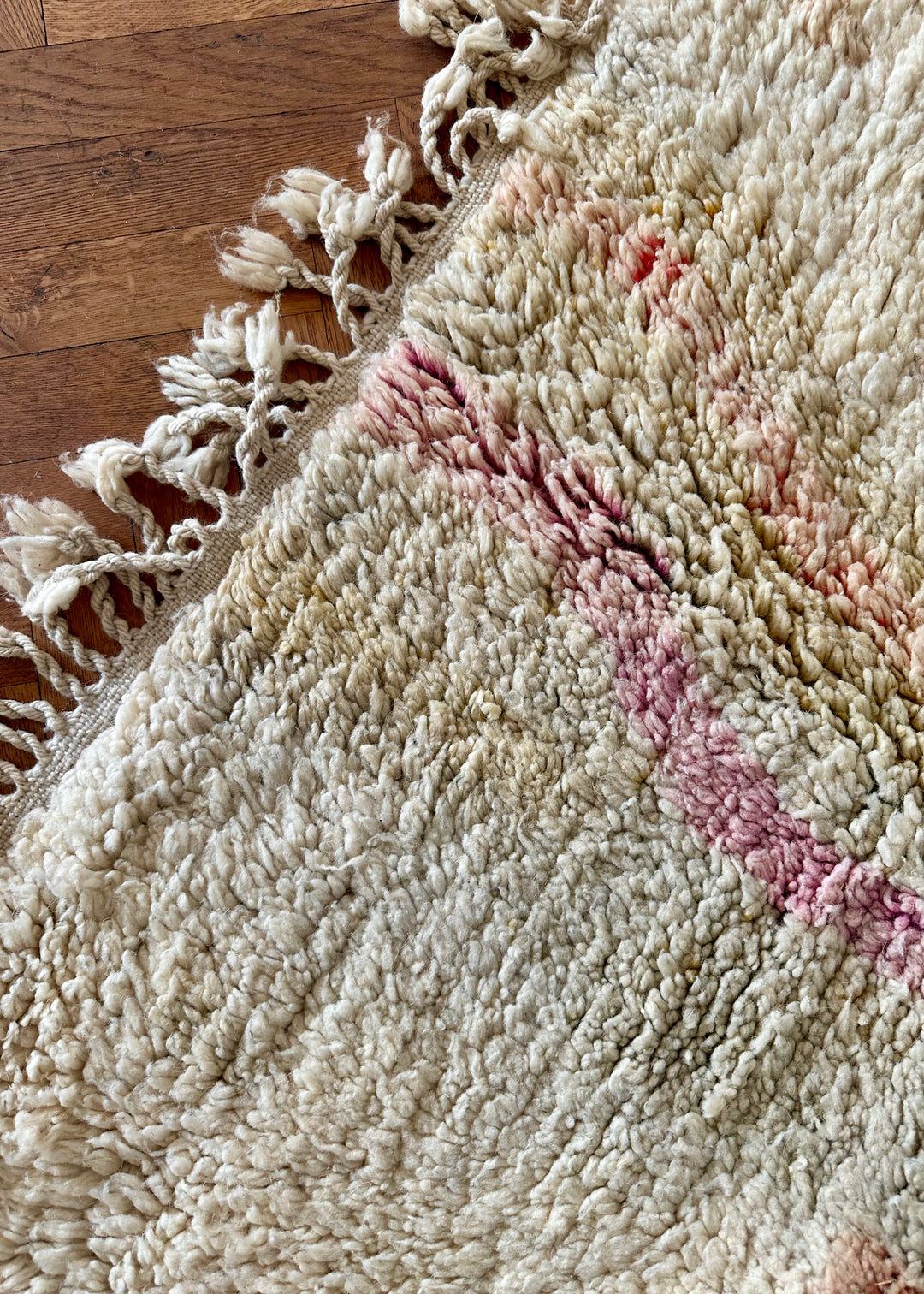 Vintage Berber Teppich 'Rose'