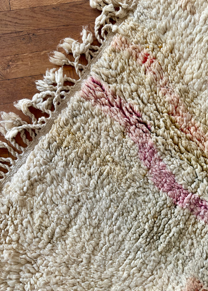 Vintage Berber Teppich 'Rose'