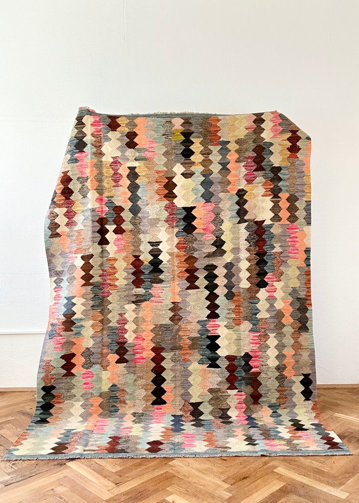 Kelim Teppich 'Shazahir #393'