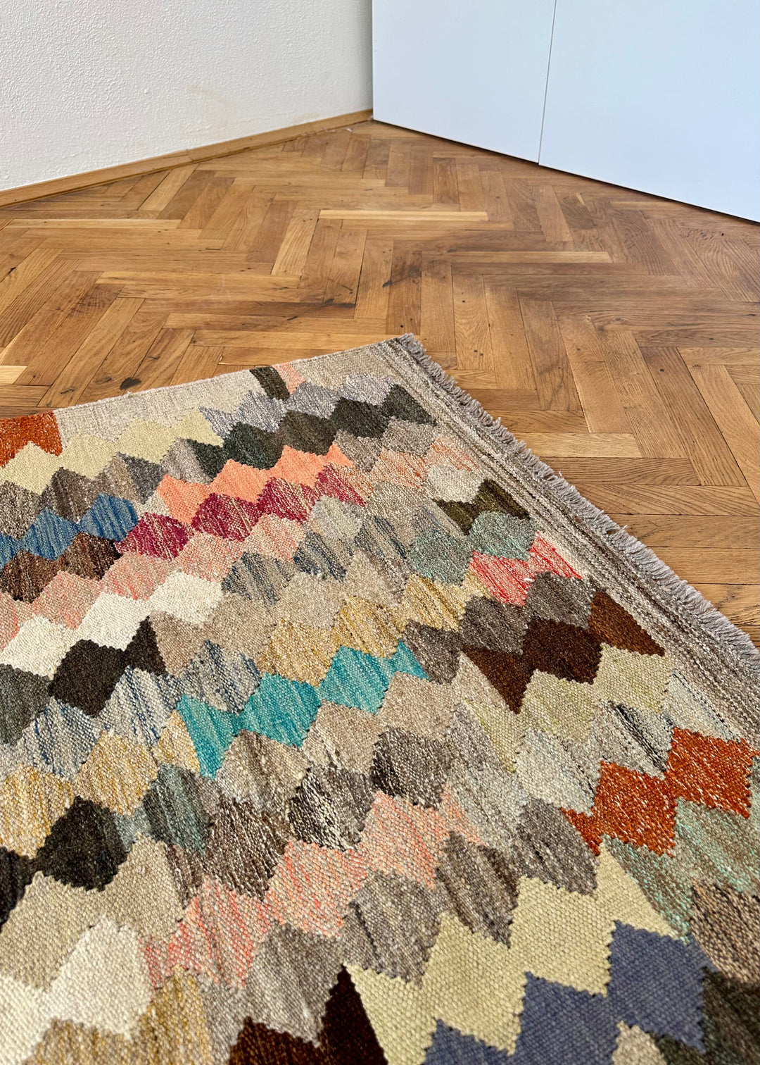 Kelim Teppich 'Shazahir #391'
