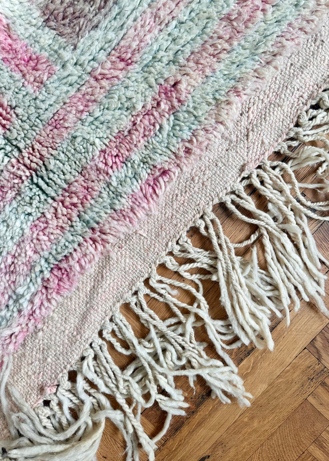 Vintage Berber Teppich 'Katana Kitten'
