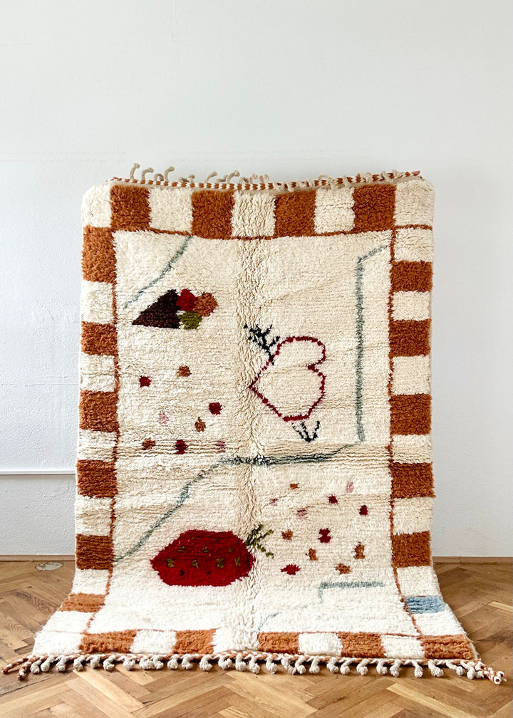 Beni Ourain Berber Teppich 'friedalovesemil x THE KNOTS'