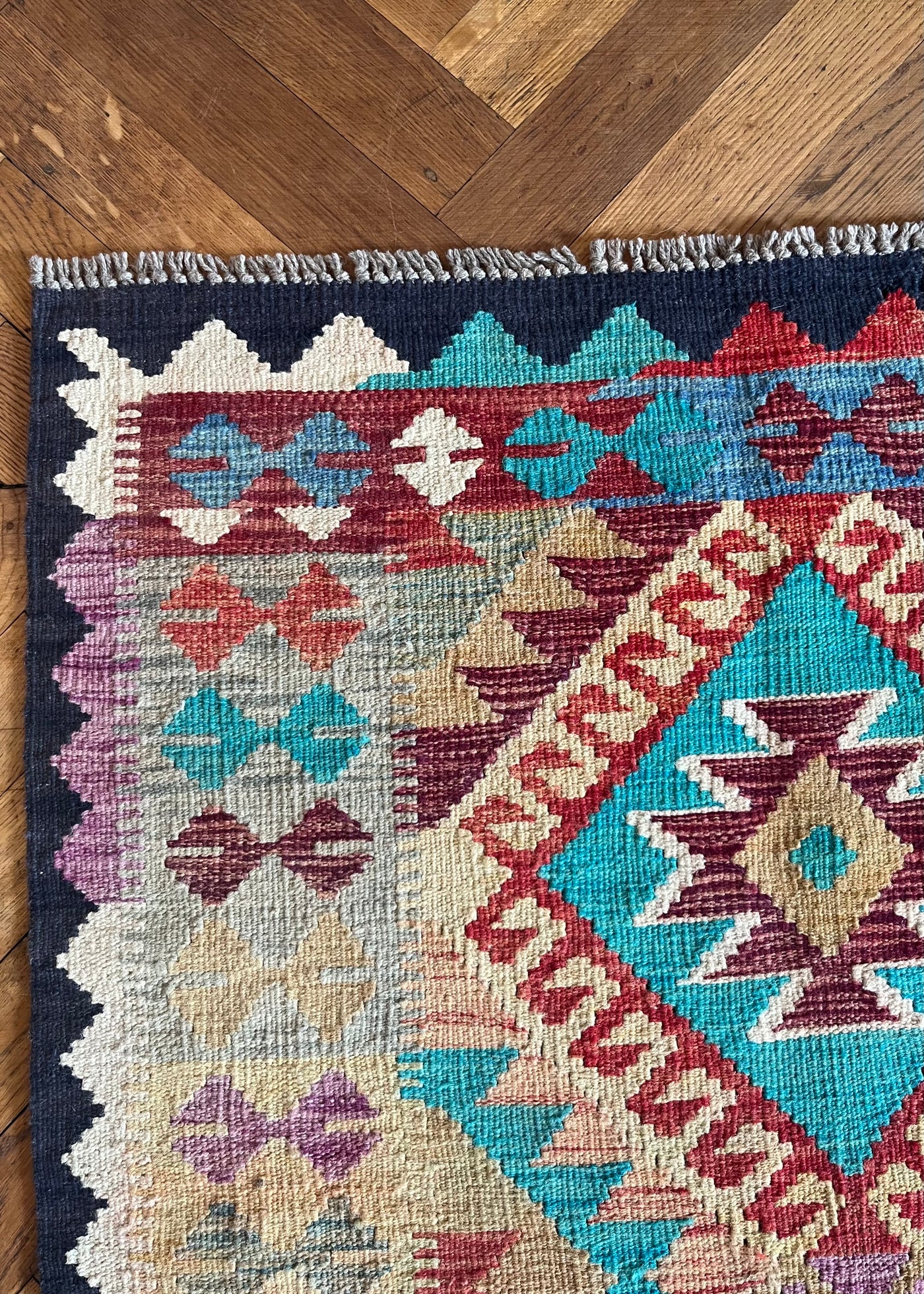 Kilim Rug <br> 'Shazahir #285'