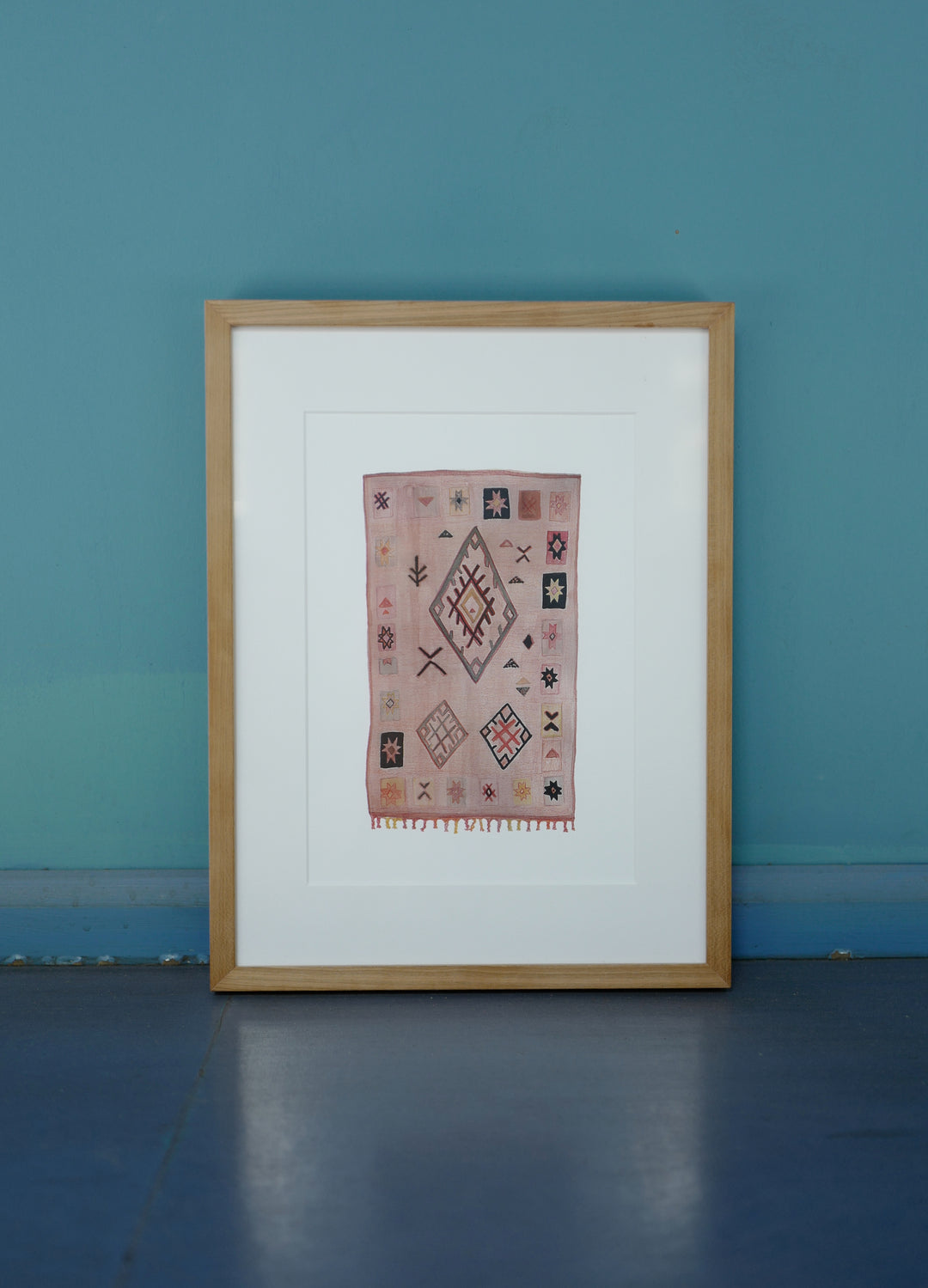 Art Print 'Rug Pink'