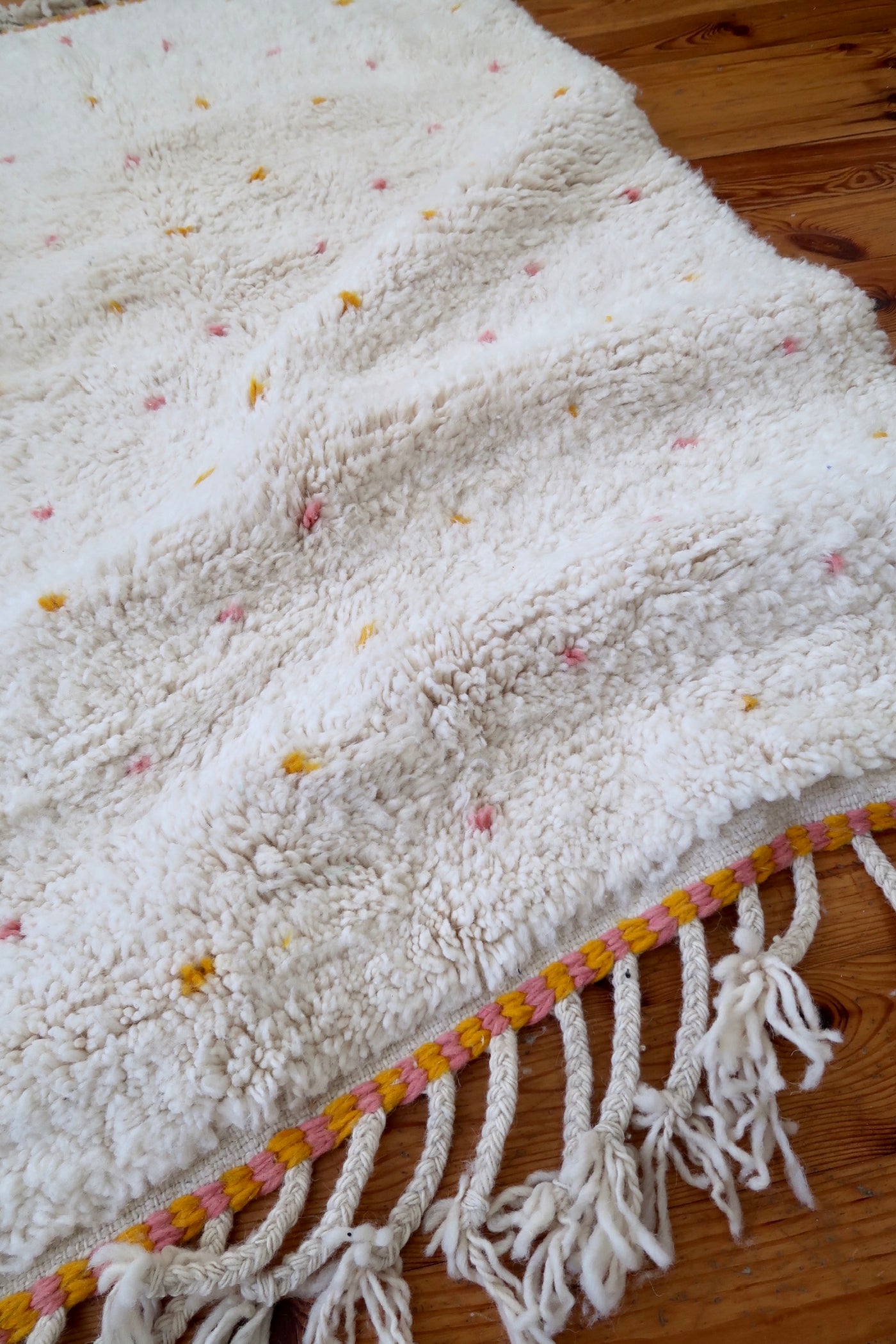 Beni Ouarain Berber Rug <br>'The Vine'