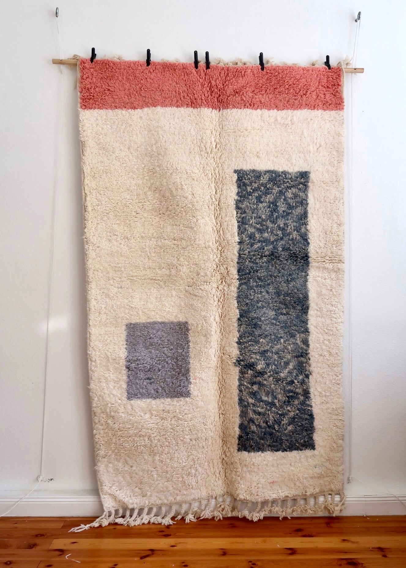 Beni Ouarain Berber Rug <br>'River Cafe'