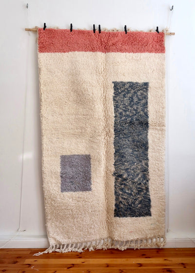 Beni Ouarain Berber Rug <br>'River Cafe'