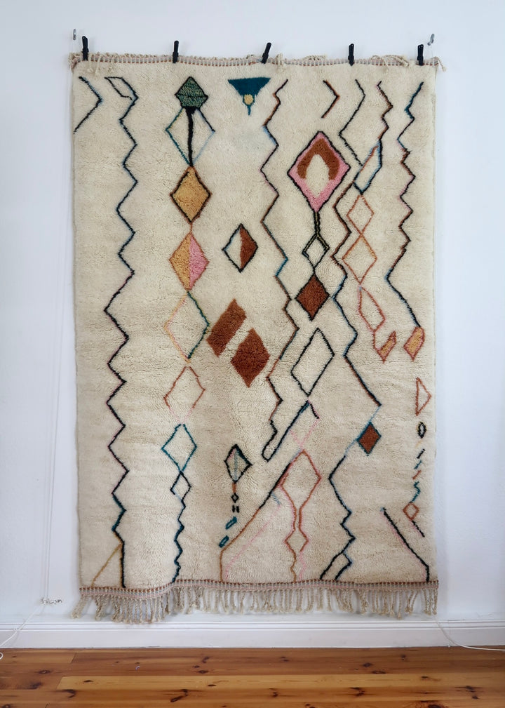 Beni M'rirt Berber Rug <br>'Goon Lagoon'