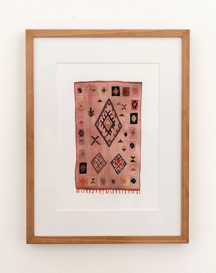 Art Print 'Rug Pink'