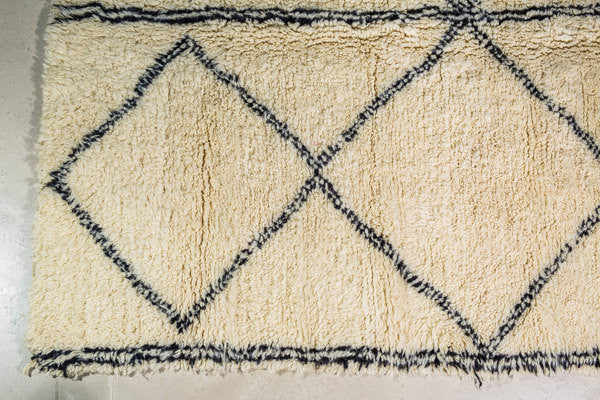 THE KNOTS - Beni Ouarain Berber Teppich - handgemacht - Carpet - Rug - handmade - Moroccan - tribal - diamond - pattern - muster