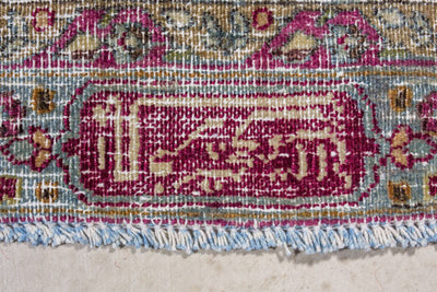 THE KNOTS - Vintage Teppich - handgemacht - Carpet - Rug - handmade - Persian - pattern - muster - wool - wolle - overdyed - pink