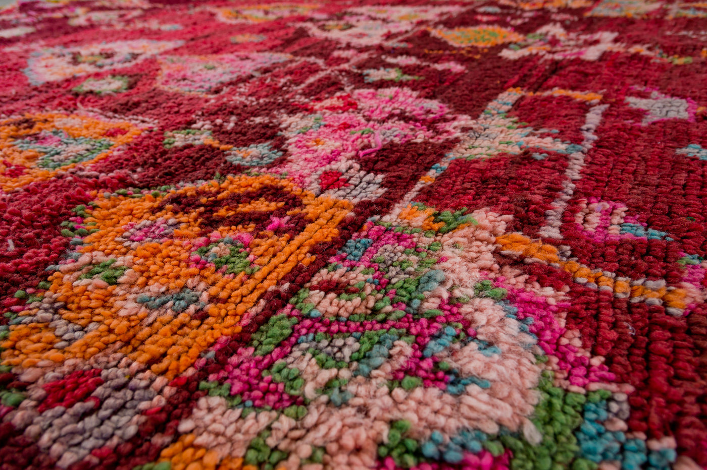 THE KNOTS - Berber Teppich - handgemacht - Carpet - Rug - handmade - Moroccan - tribal - diamond - pattern - muster